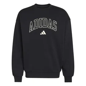 Adidas Seasonal Essentials Collegiate Fleece Rundhalsad Tröja (Herr)