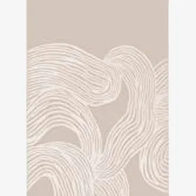Eightmood Målning Linjer Beige