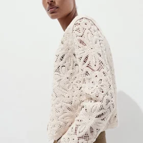 Mango Embroidered Jacket (Dame)