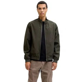 Jack & Jones Jjecharge Stand Collar Bomber Manteau (Homme)