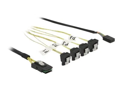 DeLock Mini SAS (SFF-8087) to SATA Power Cable 50cm