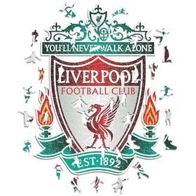 Iconic Puzzles Liverpool FC Shape puzzle 270 Pieces