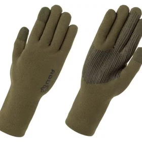 AGU Merino Knit Hansker X-Large Army Green (Unisex)