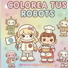 Colorea Tus Robots Färgläggningsbok