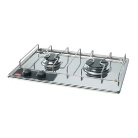 ENO 2 Flames Gas Stove (Silver)