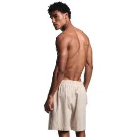 Emporio Armani Texturerade badshorts (Herr)