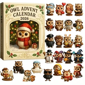 Quipulse Style 1 Cute Animal Christmas Advent Calendar