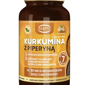 Asepta Curcumin With Piperine 210ml 2-pack