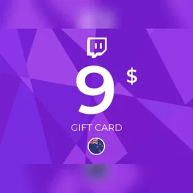 Twitch Presentkort 9 AUD