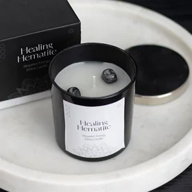 Spirit of Equinox Healing Hematite Scented Candle 18h