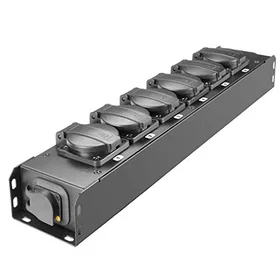 Adam Hall PRO PORT 6-Way Power Strip IP54 AHPROPORT6T