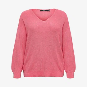 Vero Moda Newlexsun Shine LS V-n Pul.cur Tröja (Dam)