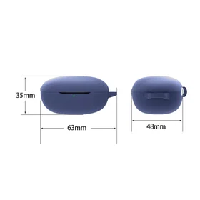 Silikonfodral Realme Buds Q (Röd)