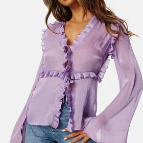 Madeleine Läpinäkyvä Blus (Naiset)
