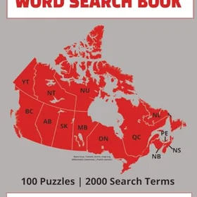 Canadian Explorer Ordlistspel Bok