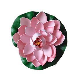 Hyma Garden Kunstig Plante Vandlilje Pink 18 cm