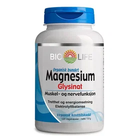 Bio Life Magnesium Glysinat 120 Capsules