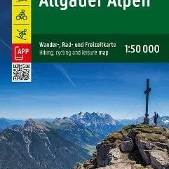 Freytag-Berndt WK 351 Lechtaler Alpen - Allgäuer Alpen 1:50.000
