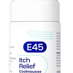 E45 Itch Relief Coolmousse Soothing Foam For Dry Itchy Skin 100ml