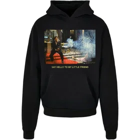 Mister Tee Scarface Little Friend Oversized Hoodie (Herr)