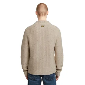 G-star Stickad Tröja Halv-Zip (Herr)