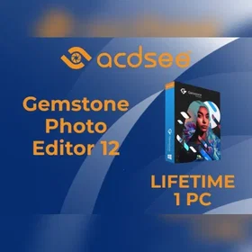 ACDSee Gemstone Photo Editor 12 Photo Editor Software 1 PC