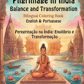Pilgrimages Pilgrimage In India: Balance & Transformation Färgläggningsbok