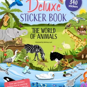 Albatros Media The World of Animals Deluxe Sticker Book