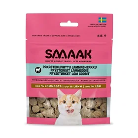 Smaak Katt Frysetorkade Godbiter Lamm 45g