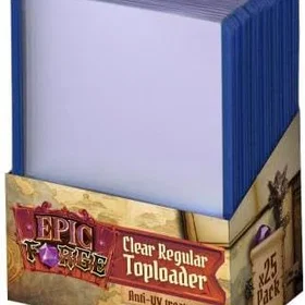 Epic Forge Clear Regular Toploader (25 pcs)