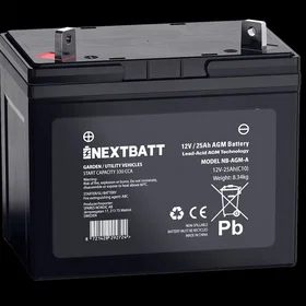 Nextbatt U1 AGM 12V 25Ah