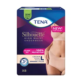Tena Silhouette Classic Plus Large (8-pack)