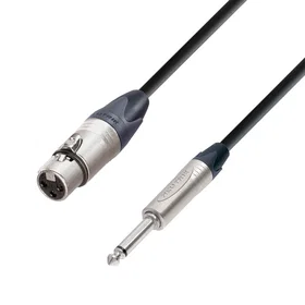 Adam Hall XLR to 6.3mm Jack Adapter Cable 3m K5MFP0300
