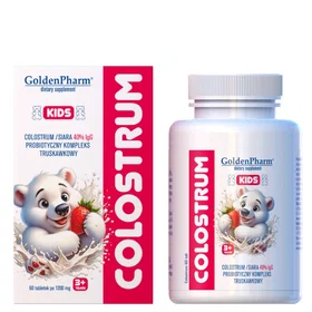 GoldenPharm Colostrum Probiotic Complex 1200mg Tabletter