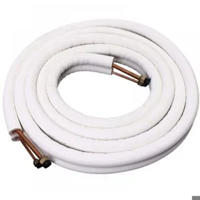 FRAVONIX Tuyau de Gaz Tube Réfrigéré M1 Climatisation 1/4 3/8 Connecteurs Prêt à