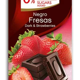 Torras Dark Chocolate with Strawberries 75g