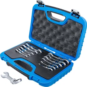 BGS Technic 6543 Ratchet Combination Wrench Set 8-19mm 12pcs