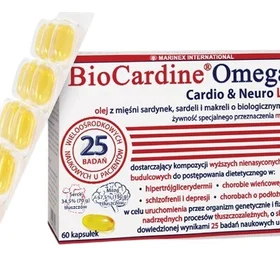 Marinex Biocardine Omega-3 Cardio & Neuro Lipids 60 Capsules
