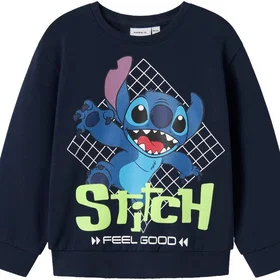 name it Nmmpfelix Stitch Nreg Sweat Sweatshirt (Barn)